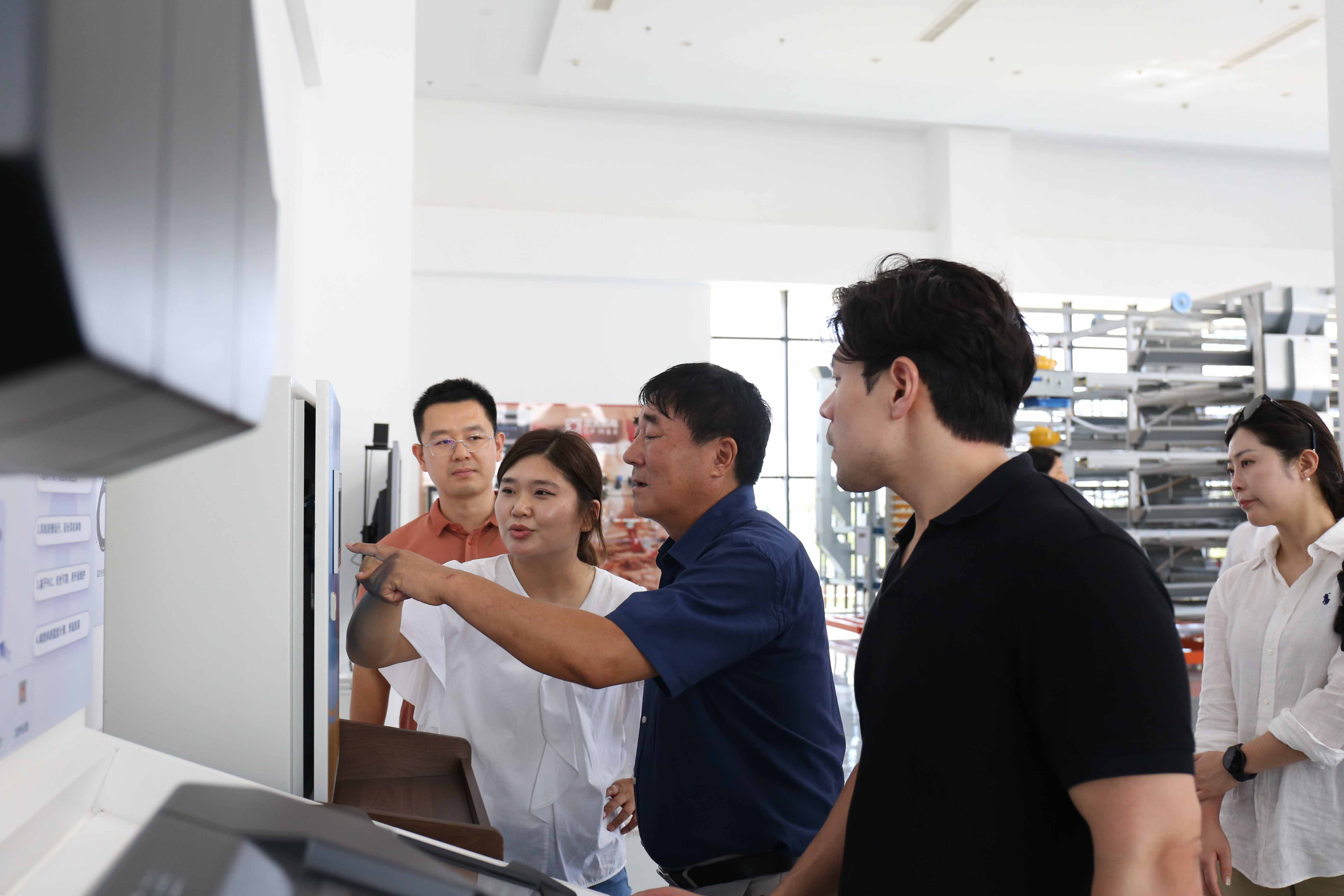 韓國Gil Gal、Lanic Korea公司到訪正大機電企業(yè)參觀交流